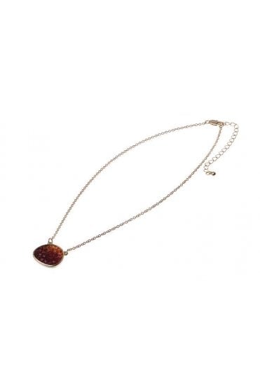 Textured Glow Chain Necklace