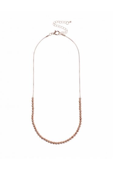 Textured Orb Chain Necklace