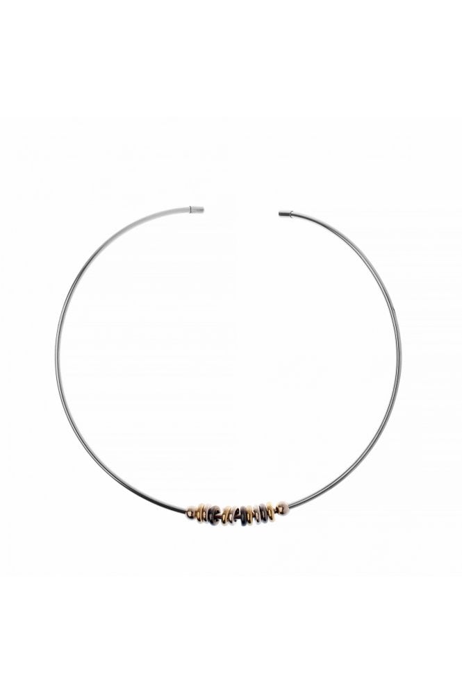 Majique London Tri Blend Collar Necklace