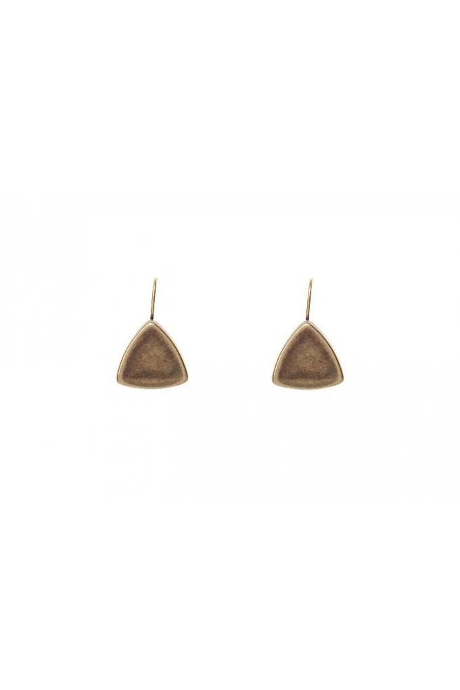 Majique London Triangle Drop Fish Hook Earring