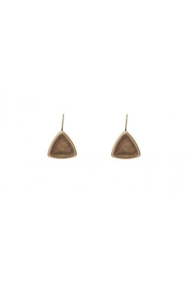 Triangle Drop Fish Hook Earring