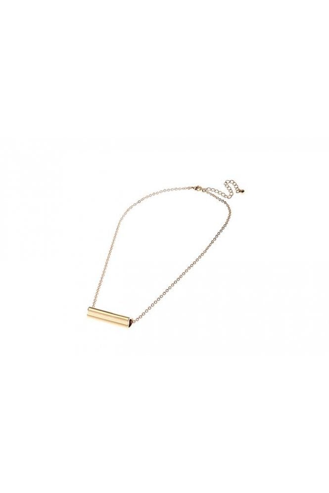 Majique London Tubular Heart Chain Necklace