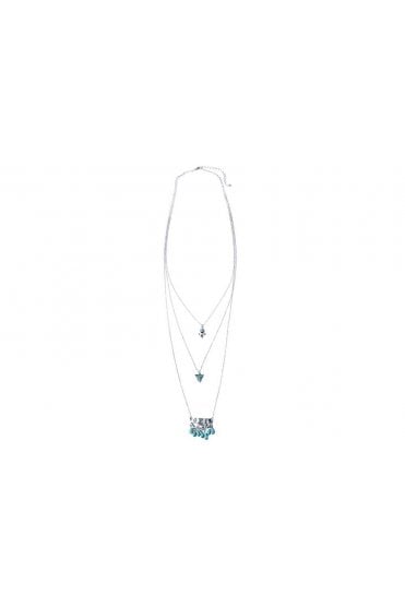 Turquoise Bead Layer Necklace