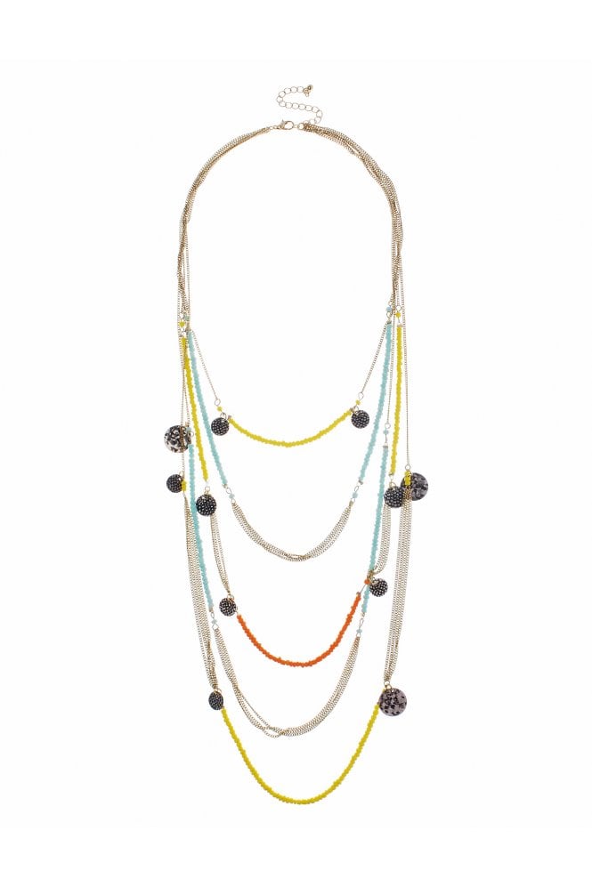 Majique London Vibrant Strand Necklace
