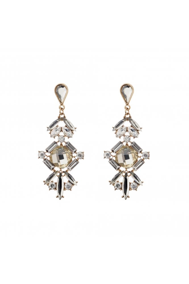 Majique London Vintage Glow Crystal Earring